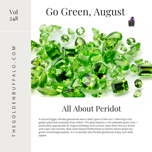 Seeing Green for August Peridot