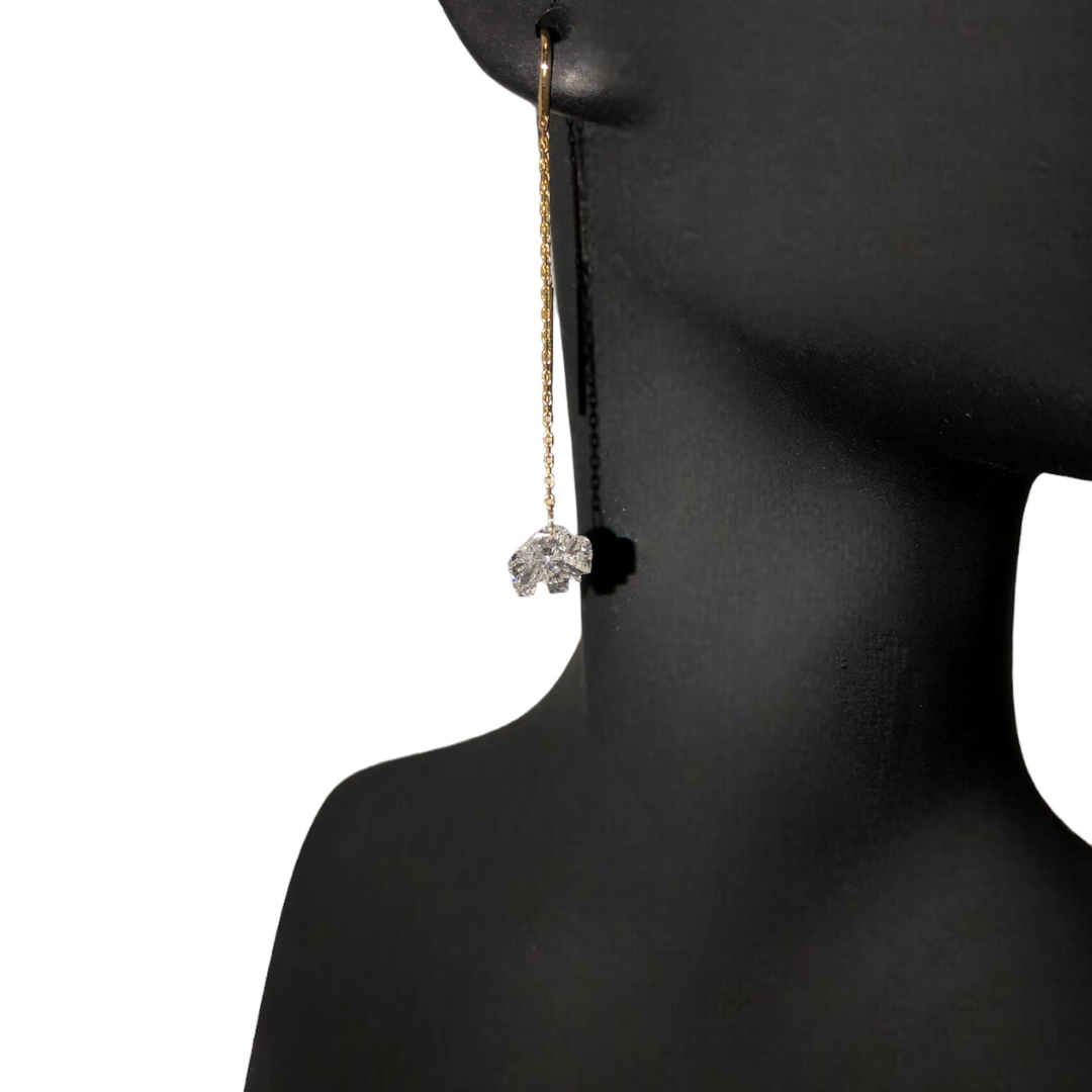 Golden Buffalo LG Diamond Buffalo Cut Diamond Threaders