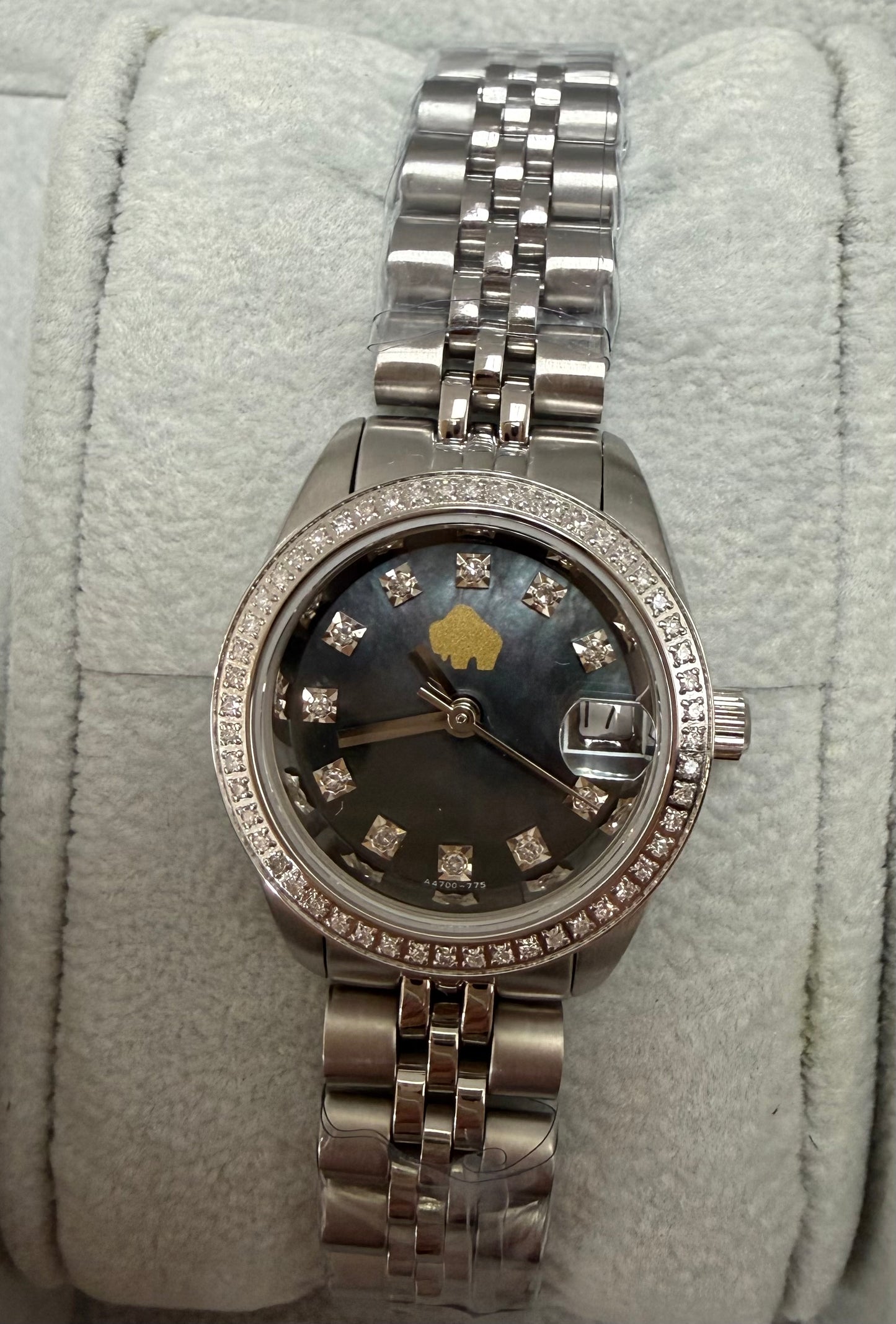 Stainless Steel DRK Face w/ Diamond Bezel