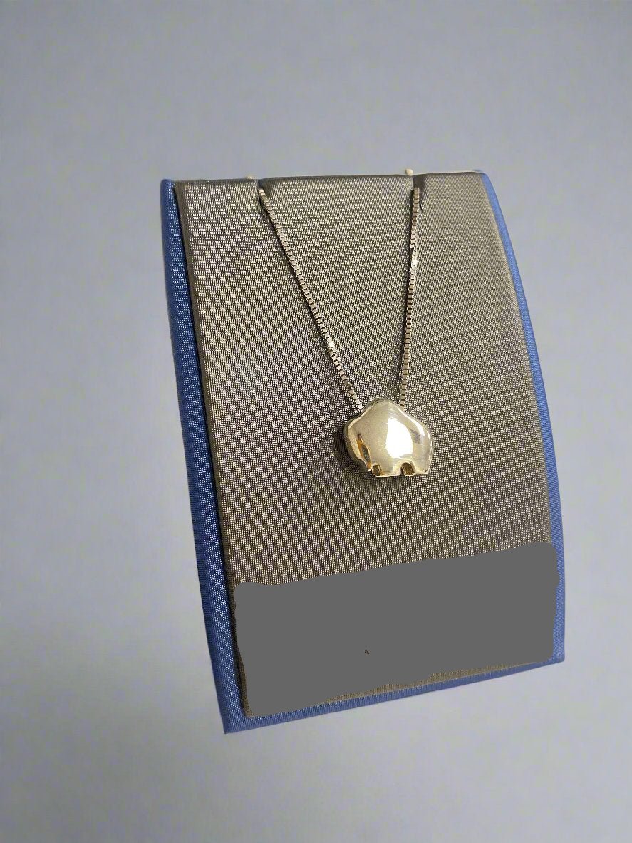 Large Monarch Necklace Sterling Silver