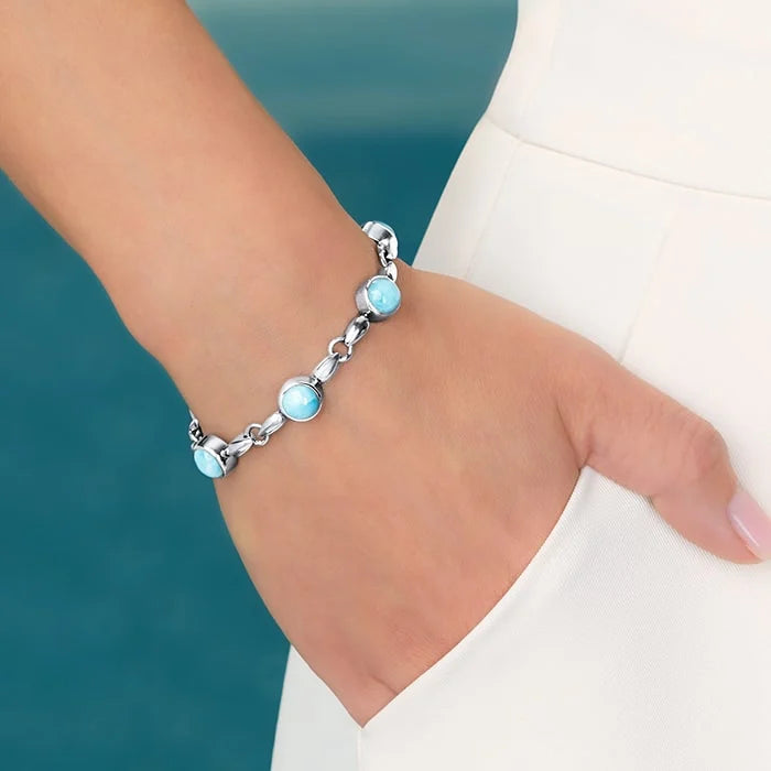 Marahlago Liquido Link Larimar Bracelet