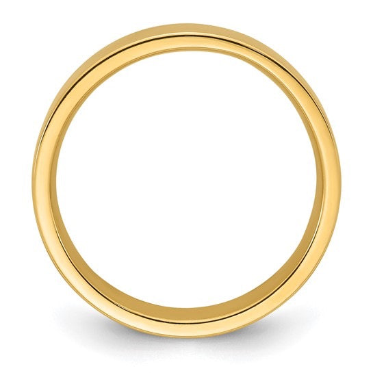 14K Yellow Gold 5mm Comfort Fit Band