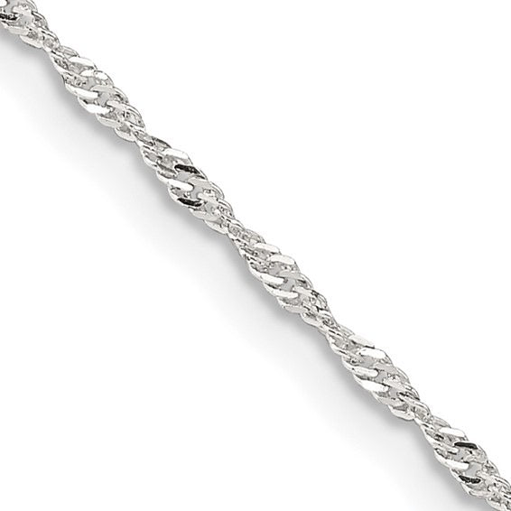 24inch Singapore Chain Sterling Silver