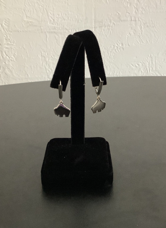 Small Queen Buffalo Earrings